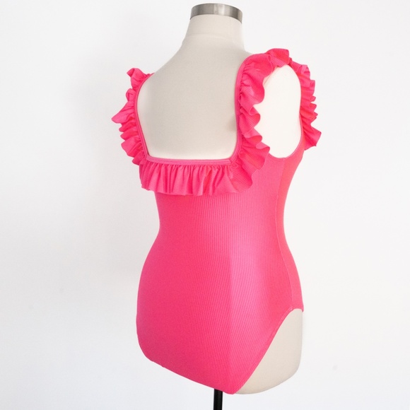 Lilly Pulitze. Aemma Ruffle One Piece Swimsuit. - Picture 8 of 14